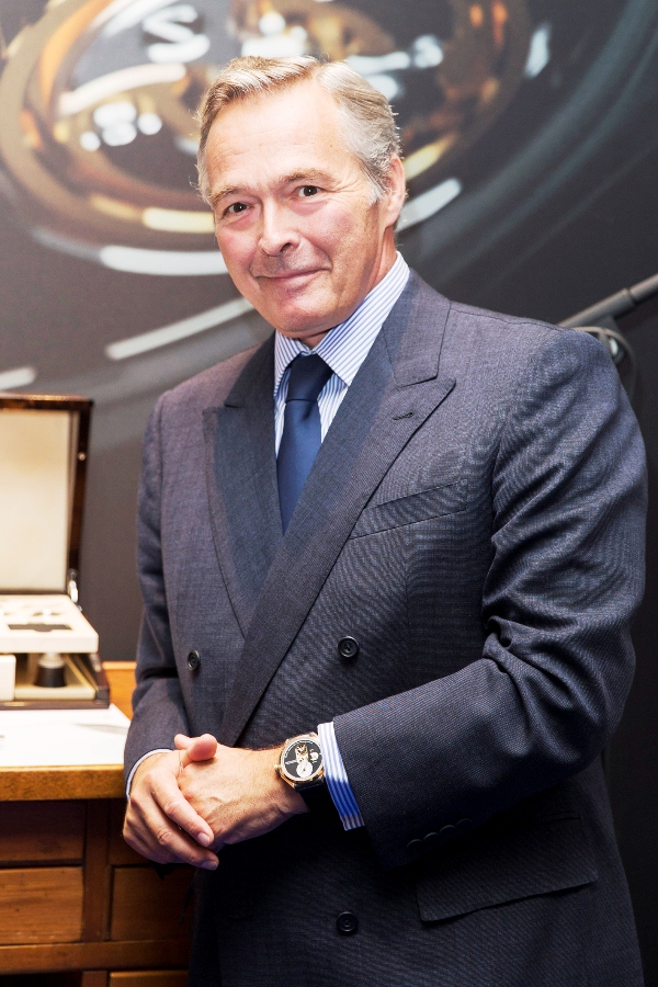 Karl-Friedrich Scheufele, Presidente de La Chronométrie Ferdinand Berthoud